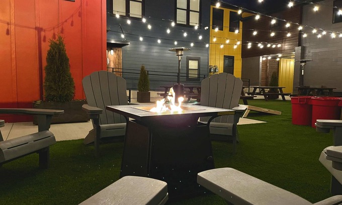 Cherokee Triangle Apartment | Bourbon Pub @ Bungalou + Bourbon Bar + Gameyard