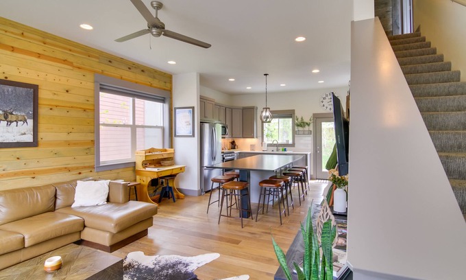 Four Corners House | Bozeman Gem w/Private Patio ~ 1 Mi to Hot Springs