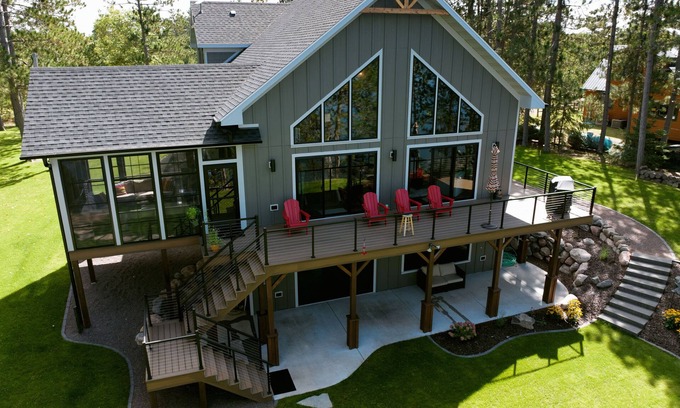 Minong Cabin | Brand New Bass Lake Lodge - Your Perfect Northwoods Escape