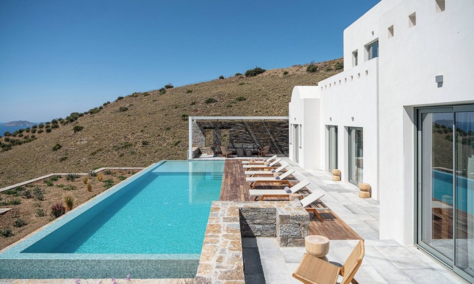 Agia Galini Villa | Brand new Villa with amazing sea views and hammam