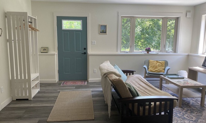 Kaslo Cottage | Brand new walk out lower suite. Peaceful, and surrounded by beautiful forest.