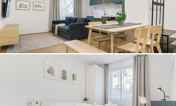 Nivy Apartment | Bratislava Touch 2 BR Apt