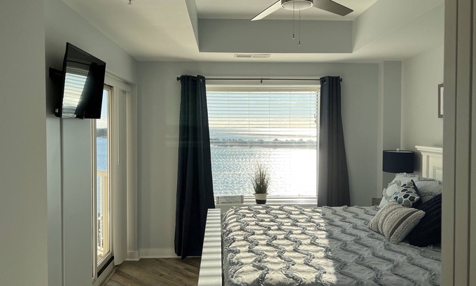 Morehead City Condo | Breath-taking views from Olde Towne Yacht Club, a Premier Waterfront Property.