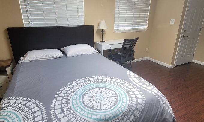 South San Jose House | Bright, airy room with private bath & entrance !