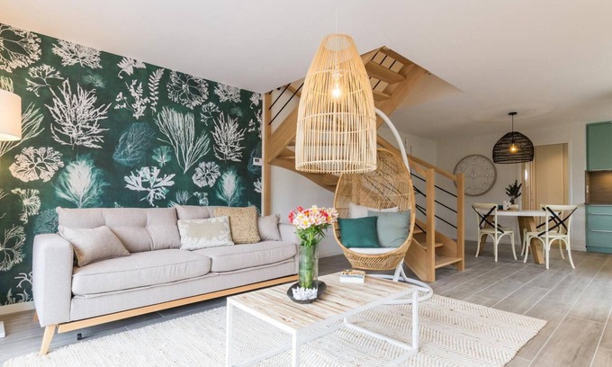 Portbail Cottage | Bright and equipped house in Portbail, near the beach