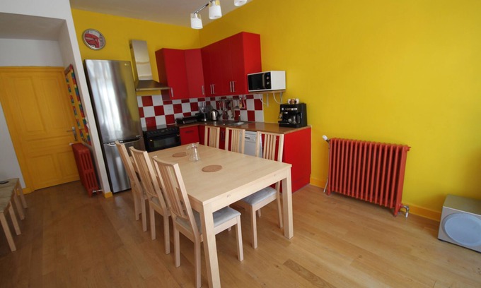 La Bourboule Apartment | Bright apartment 75 m2 - 1st Floor 9 people