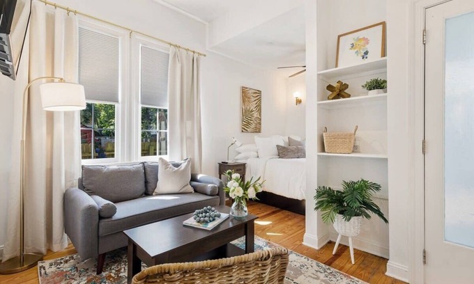 Westside Apartment | Bright Downtown Apartment, Walkable to Everything!