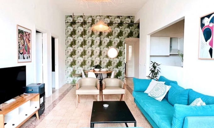 Mar Mikhael Apartment | Bright Loft 4BR MarMikhael w/24/7power