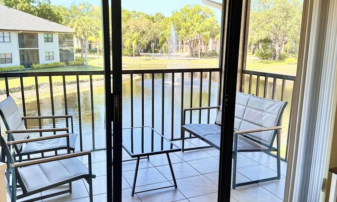 Trailer Estates Condo | Bright Waterfront Condo Corner Unit with Lanai ~ close to AMI beaches and IMG