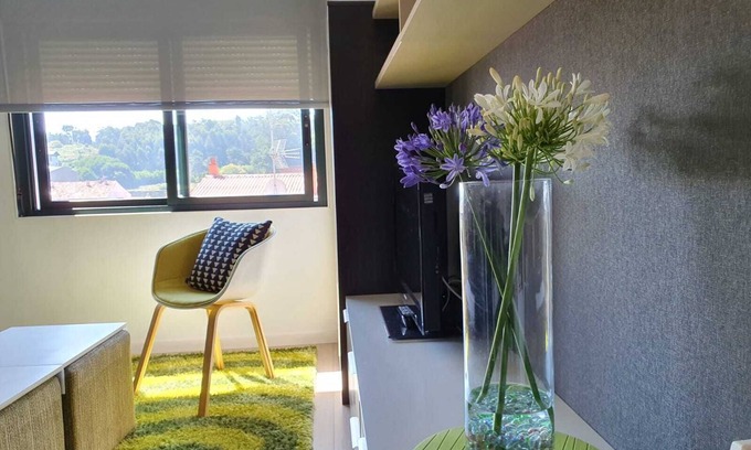 A Guarda Apartment | Bruma Marina, enjoy a sunny, central apartment with views of Monte Tecla