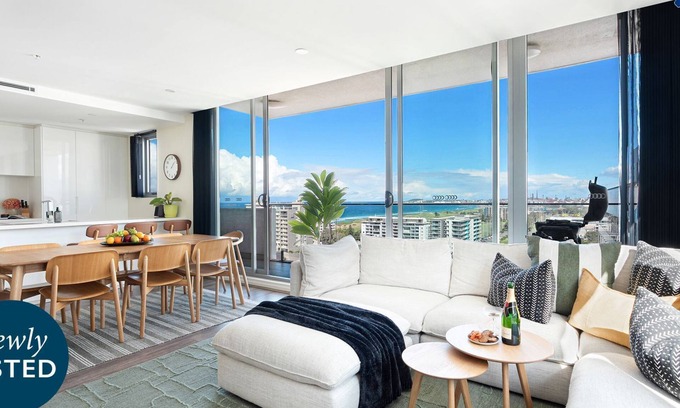 Wollongong Apartment | Burelli Beauty – stylish, central apartment near beach, surfing, national parks, family activities