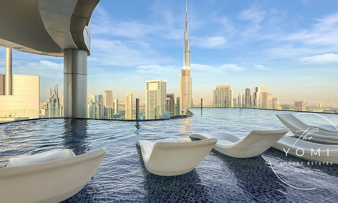 Downtown Dubai Apartment | Burj & Sea Views |Luxury 2BR| 5-Star Amenities