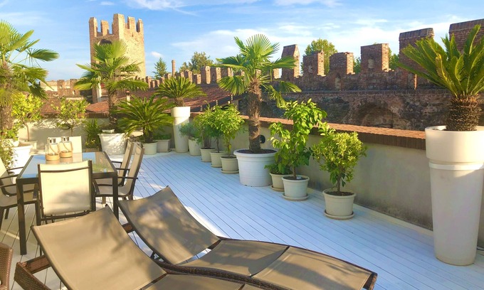Montagnana Apartment | Cà DEL SOLE - Panoramic Penthouse in the Historic Center