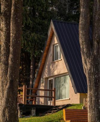 San Carlos de Bariloche Ski Chalet | Cabaña costa de lago en complejo de cabañas