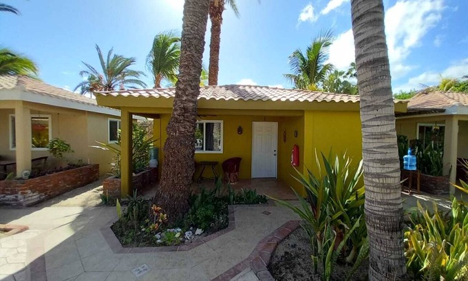 Loreto Cabin | Cabana #5 pool view, under palm trees, enjoy!