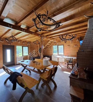 Schitu-Tarcau House | Cabana cu trofee