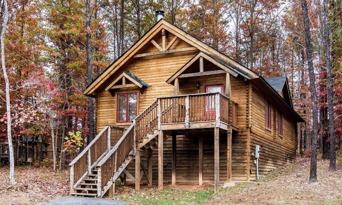 Gordonsville House | Cabin on 1,000 Acre Resort Horse-riding Huge Lake; Pools, Hot Tub,Games Kitchen