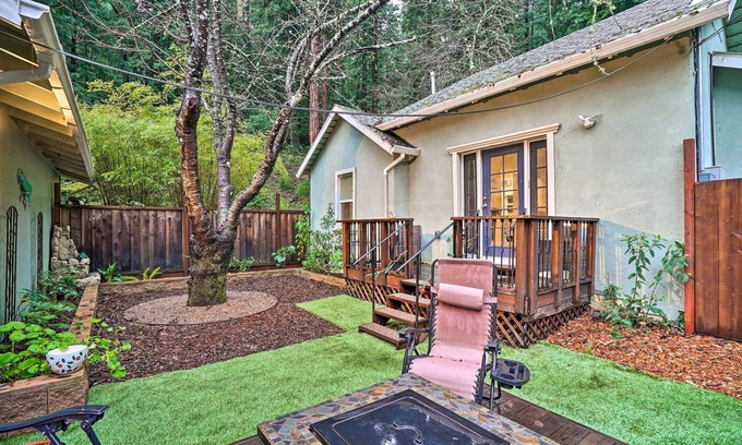 Ben Lomond Cottage | California Cottage < 4 Mi to Redwood Hiking Trails