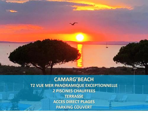 Le Grau-Du-Roi Apartment | CAMARG'Beach Vue mer-Piscines-Plages-Tennis-Parking-4PERS