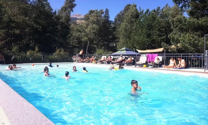 Saint-Martin-de-Queyrieres House | Camping Caravaneige L'Iscle de Prelles* - Refuge Esprit Cabane 4 people Without sanitary facilities
