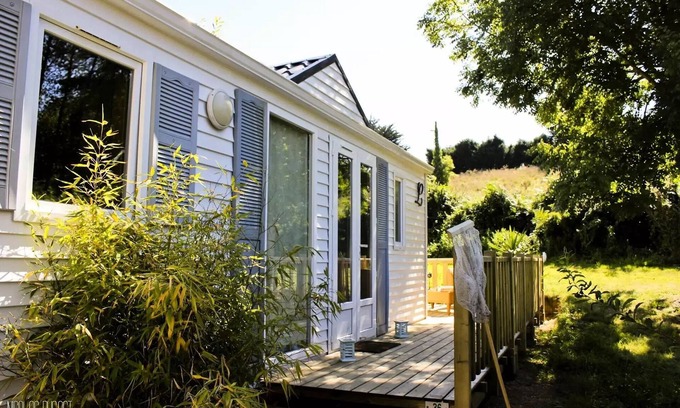 Plouezoch House | Camping de la Baie de Térénez * - STANDARD SAVANAH TV mobile home - 2 bedrooms 28m² 5 people