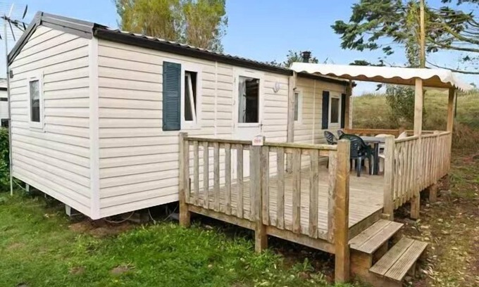 Plouescat House | Camping La Baie du Kernic* - Classic 4-room mobile home for 6 people