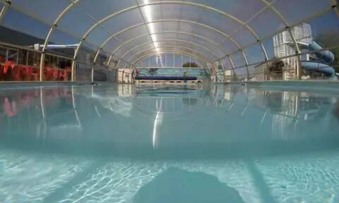 Colleville-sur-Mer House | Camping Le Robinson **** - Mobilhome for 6 People