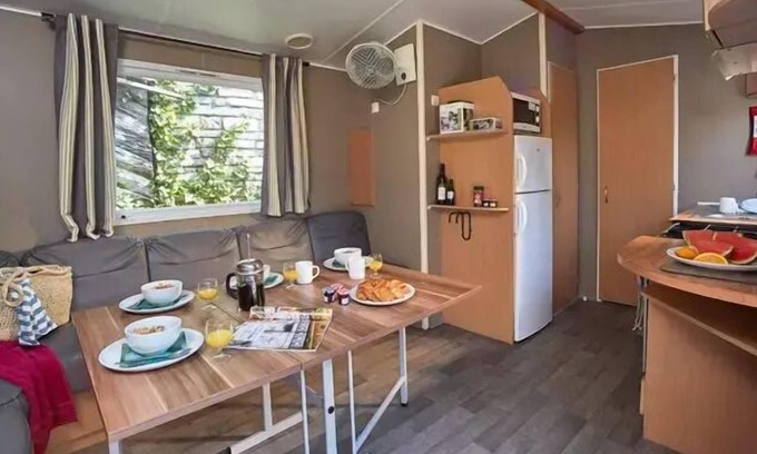 Nevez House | Camping Le Raguenès Plage* - Mobile home Trevignon 3 rooms 4/5 people