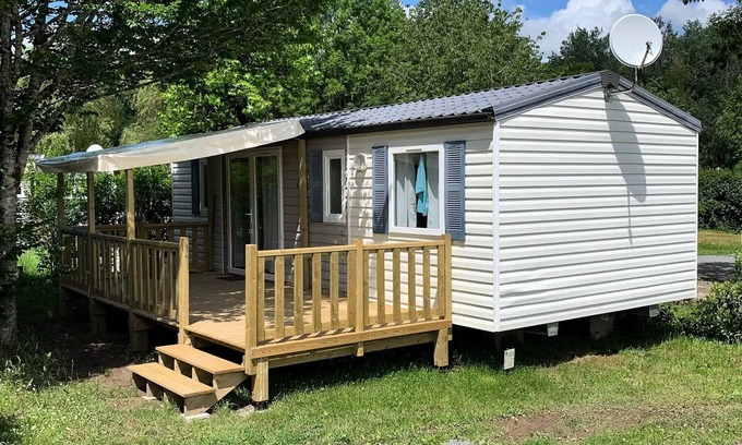 Thiviers House | Camping Le Repaire * - MBH 023 - 3 bedrooms 6 people