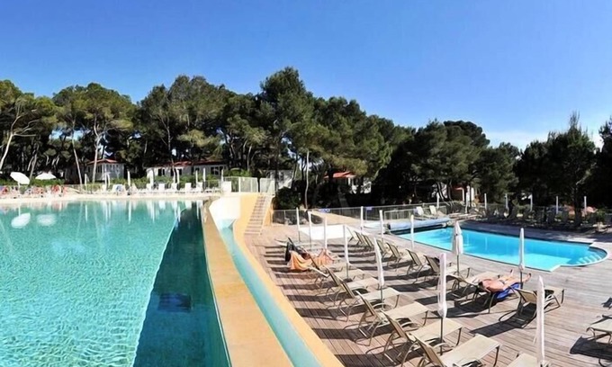 Castelnau-de-Guers House | Camping Résidentiel La Pinède* - Grand Large 3-room mobile home for 4 people Air-conditioned