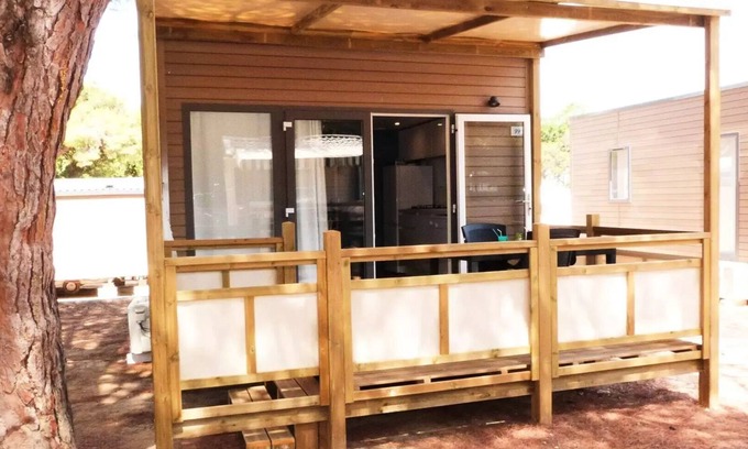 Giens House | Camping Tikayan Le Méditerranée * - Tennessy Sea View Comfort 2 people Air-conditioned