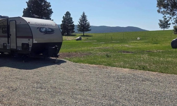 Eureka House | Camping with a view! Less than ten minutes to the quaint town of Eureka, MT.