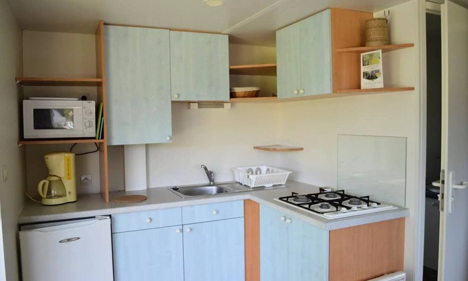Plouezoch House | Campsite La Baie de Terenez * - Mobile home Standard Compact Méditerranée 3 rooms 3 people