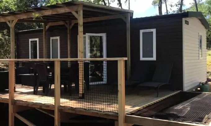 Bollene House | Campsite La Simioune* - Mobil Home Premium Montmirail 4 rooms 4 adults + 2 children Air-conditioned