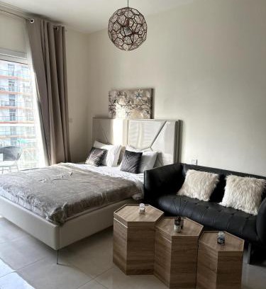 Madinat Zayed Apartment | Canal View Studio in AG Tower