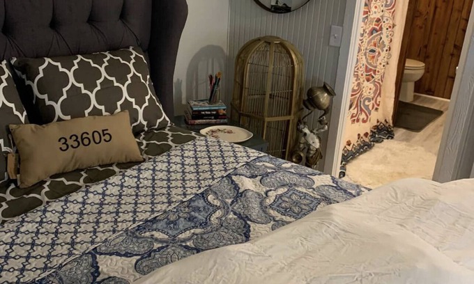 Tampa Apartment | Canary Ann Studio: Minutes to Downtown Tampa, Historic Ybor, Cruise Port, Amalie