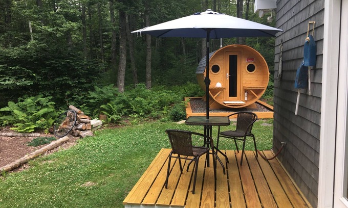 Searsport House | Canoe House Bungalow and Spa Retreat in Searsport
