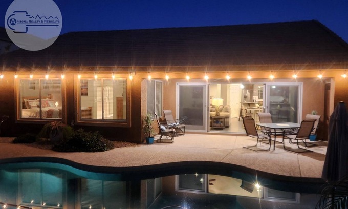 San Tan Valley House | Canyon Cactus - A 4 Bedroom Southwest Paradise Oasis