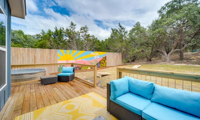 Canyon Lake House | Canyon Lake Oasis Backyard and Wraparound Deck!