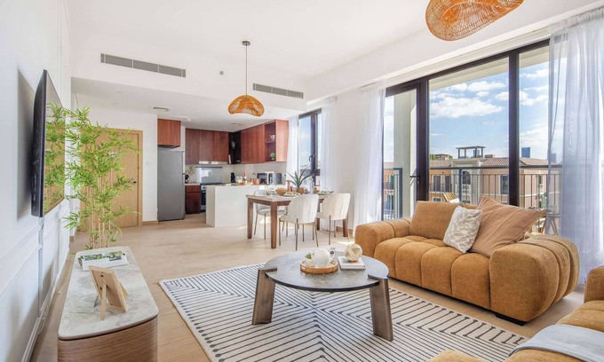 Dubai Apartment | Captivating 2BR in La Mer with Partial Burj Views!