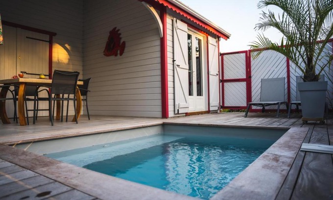 Cafeiere House | Caraïbes Cottage Grenat piscine privée 900m de Grande anse