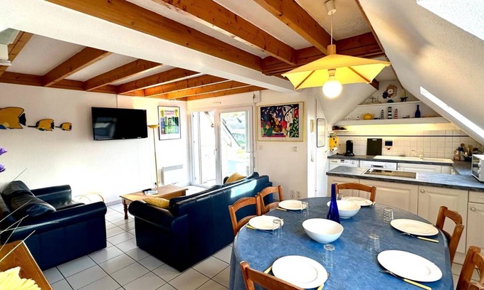 Carnac Apartment | CARNAC 3-room apartment - sleeps 6 - Community pool