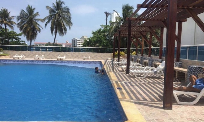 Bocachica Apartment | Cartagena apartment facing the sea for four guests