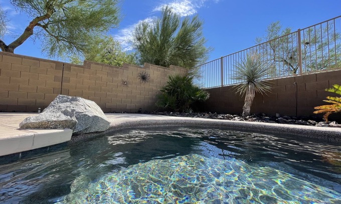 Estrella Mountain Ranch House | Casa Azul, a private family home in the Estrella Mountains - just SW of Phoenix.