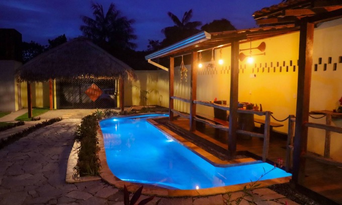 Alter do Chao House | Casa da Lagartixa near the beach with lake-style pool