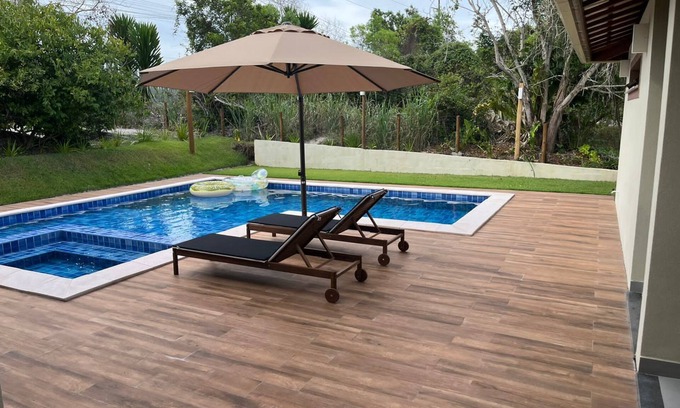 Jenipabu House | Casa de Praia Encantadora em um Condomínio que é um Verdadeiro Paraíso