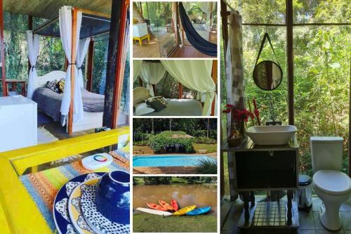 Itatiba Villa | Casa de Vidro na Mata há 90km de São Paulo, com Lago, Piscina, Caiaque, Stand UP, Cascata e Escorrega no Lago - Quinta do Vale Itatiba