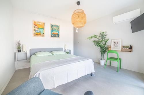 Ajaccio House | CASA LC chambre2 vue Mer Jacuzzi