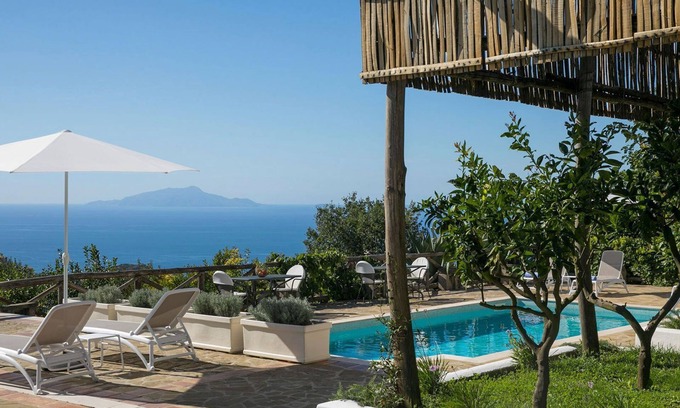 Massa Lubrense Villa | Casa Leandro - Eight Bedroom Villa, Sleeps 16