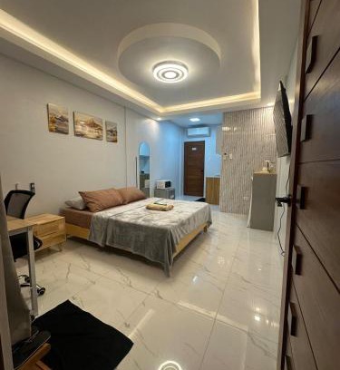 Imus Apartment | Casa Leveria Unit 3 with Patio, Inquire Parking Availability